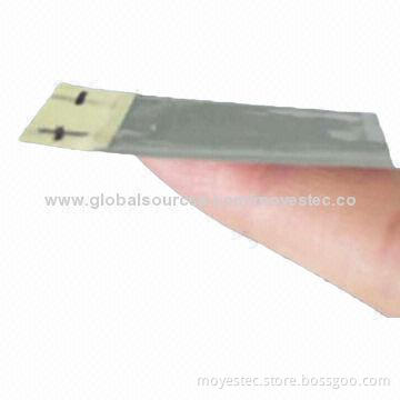 Lithium Polymer Battery with 3.7V Voltage, 18mAh Capacity, Bendable, Light